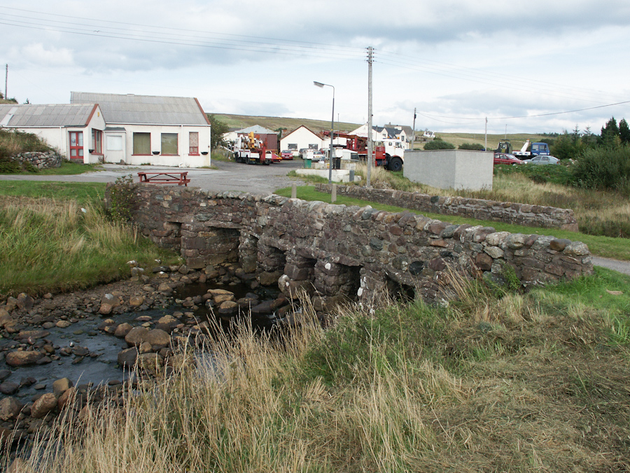 Clapper Bridge over Allt Beithe, Aultbea